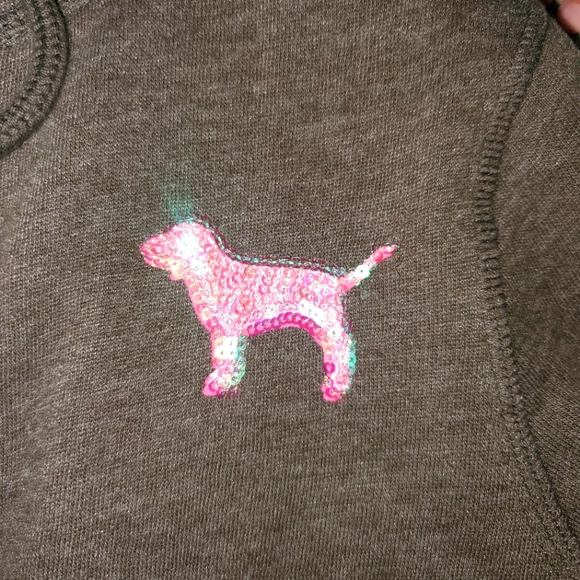 Victoria's Secret PINK Vintage Bling Hoodie HTF - Picture 7 of 9